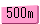 500m